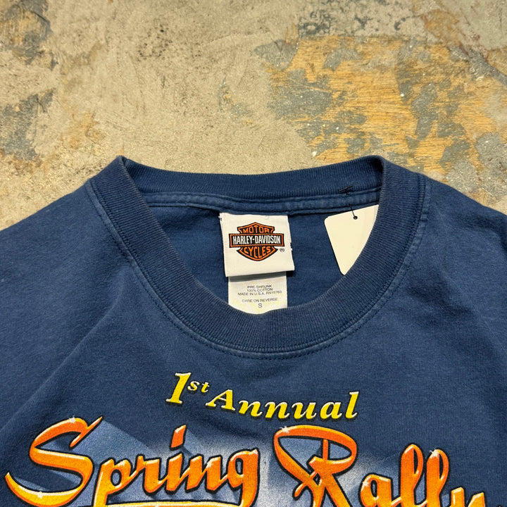 古着 USA製 Harley-Davidson/ハーレーダビッドソン/ プリントTシャツ/ サイズS