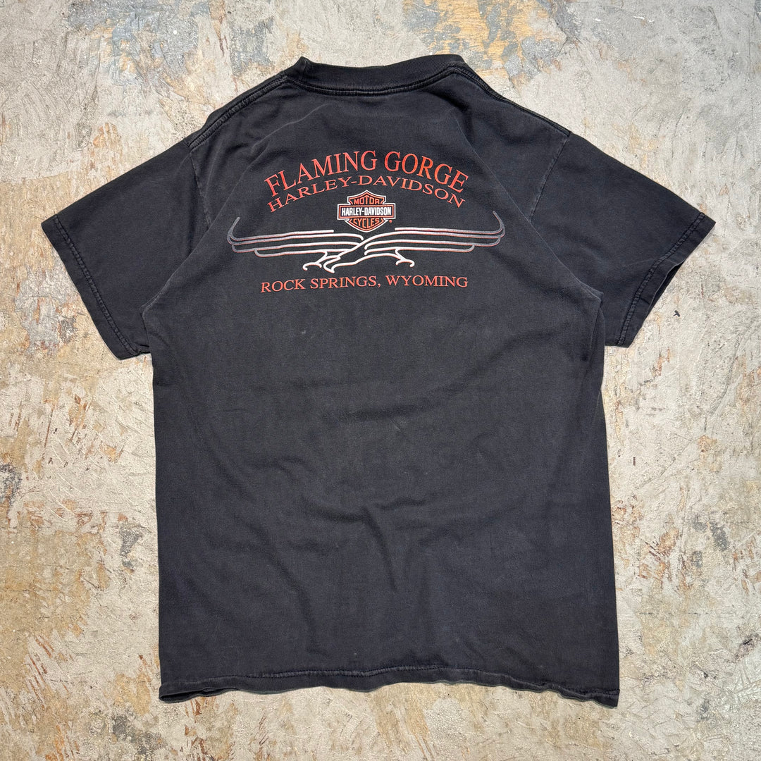 古着 USA製 Harley-Davidson/ハーレーダビッドソン/ プリントTシャツ/ サイズM