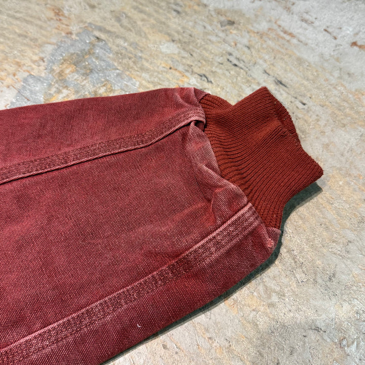 古着 USA製 90's~ Carhartt/ カーハート/ サンタフェジャケット/ ダック地/ 裏地キルティング/ 襟コーデュロイ/ サイズL