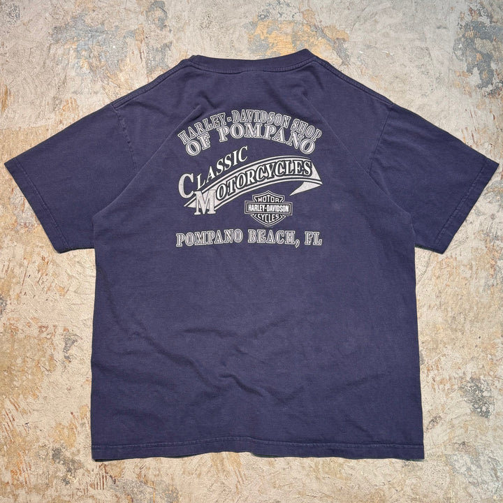 古着 USA製 Harley-Davidson/ハーレーダビッドソン/ プリントTシャツ/ サイズXL