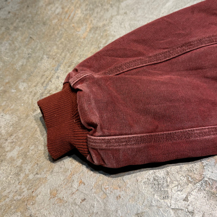 古着 USA製 90's~ Carhartt/ カーハート/ サンタフェジャケット/ ダック地/ 裏地キルティング/ 襟コーデュロイ/ サイズL