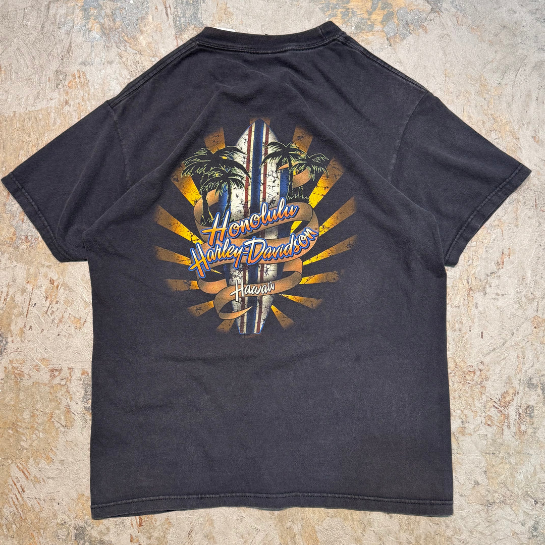 古着 USA製 Harley-Davidson/ハーレーダビッドソン/ プリントTシャツ/ サイズM