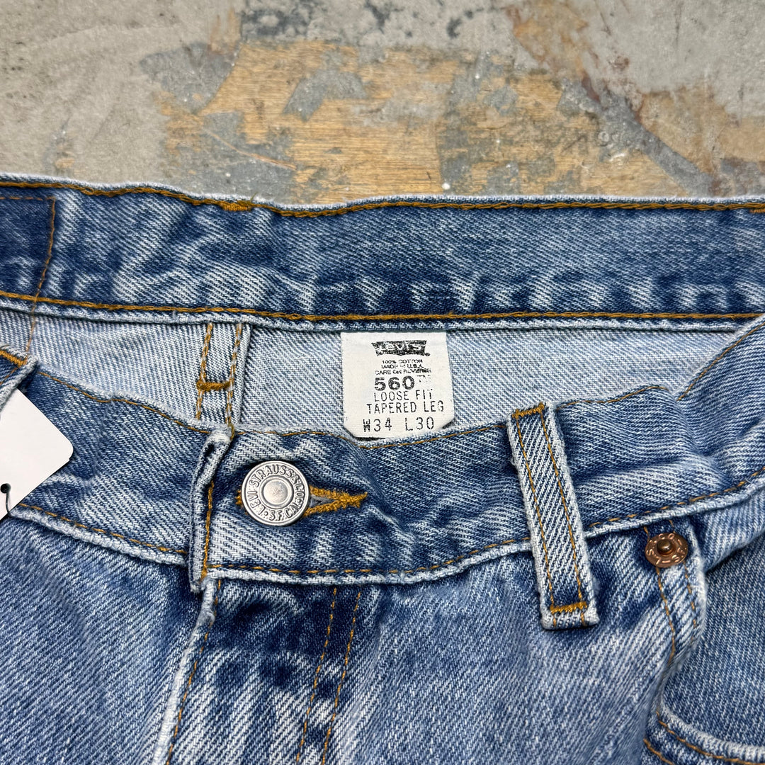 古着 USA製 Levi's/ リーバイス/ Denim Pants/デニムパンツ/ 560/ サイズ31×29
