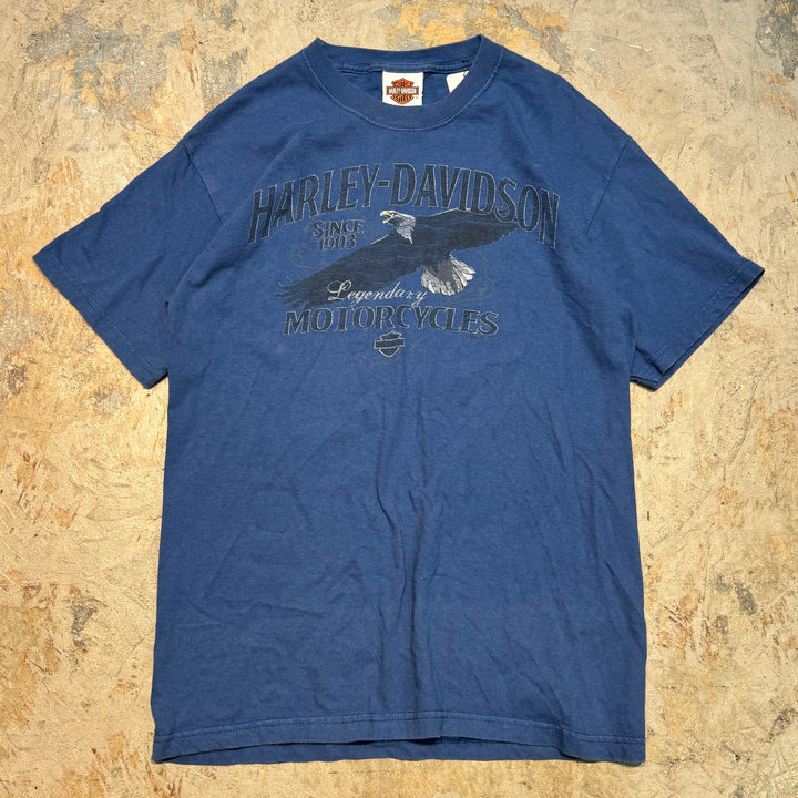 古着 USA製 Harley-Davidson/ハーレーダビッドソン/ プリントTシャツ/ サイズM