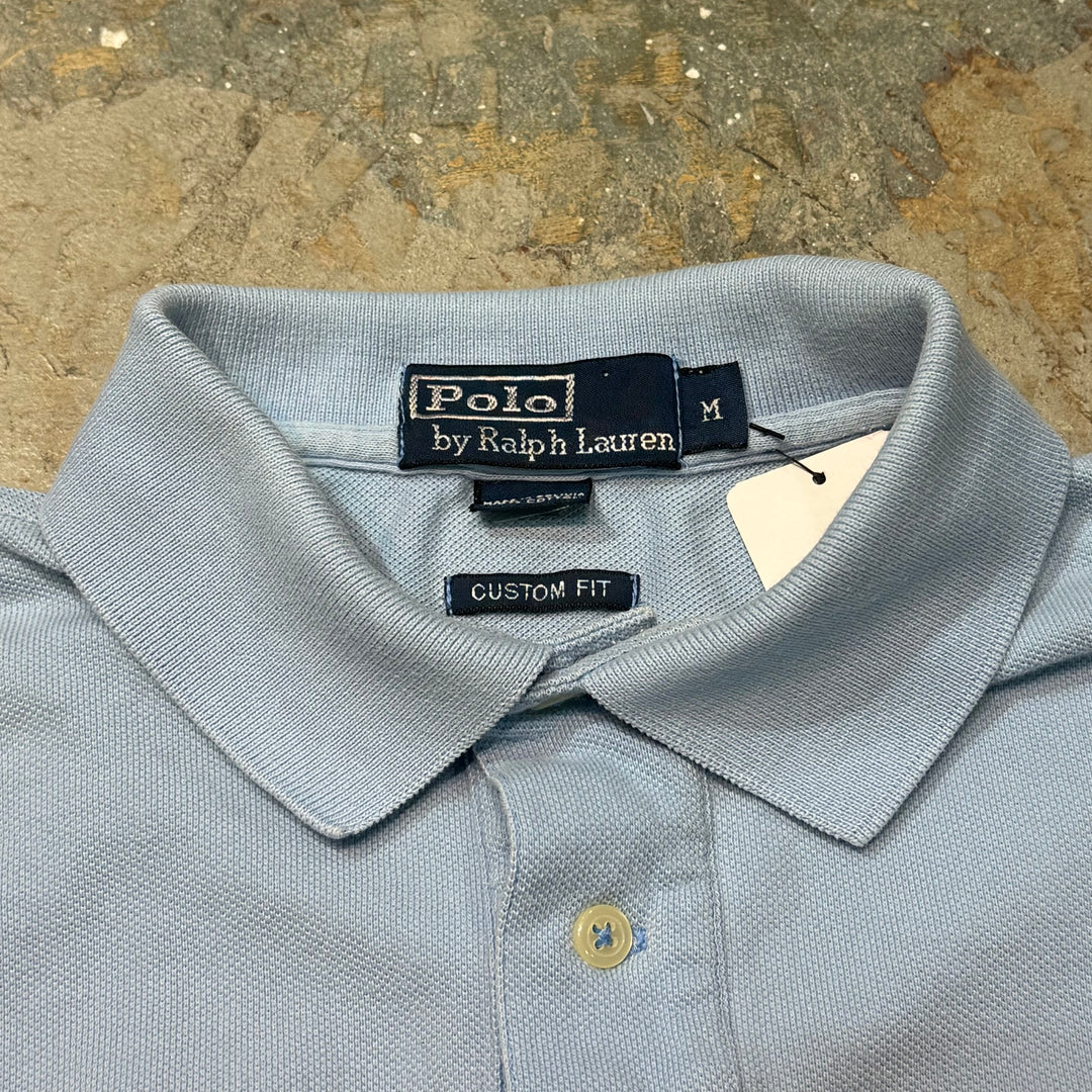 古着 polo by ralph lauren/ ポロ バイ ラルフローレン/ 半袖ポロシャツ/ サイズM