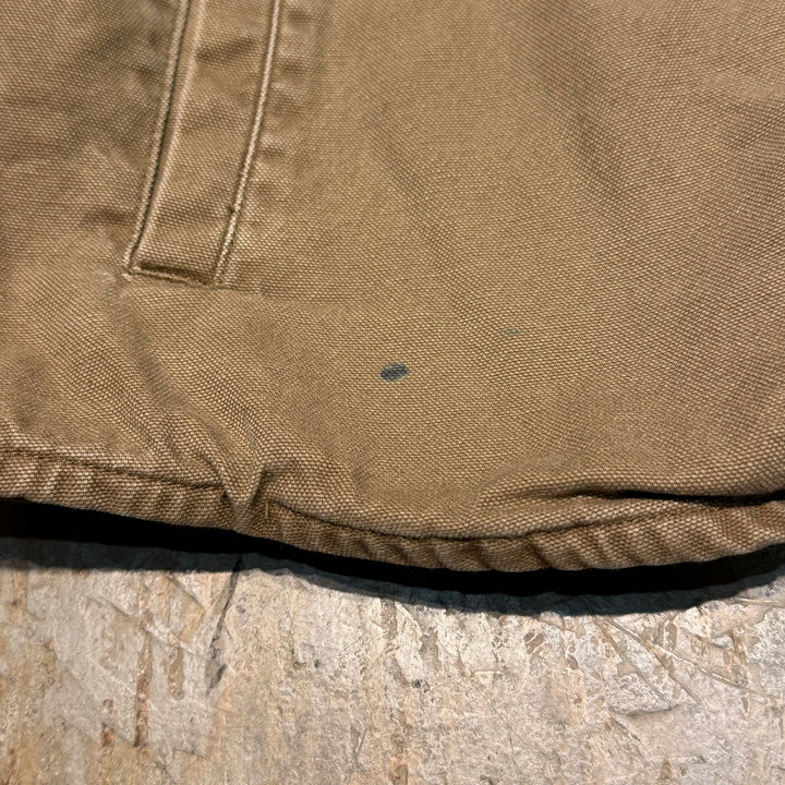 古着 CARHARTT/カーハート/キャンバスシャツジャケット/裏地チェック/サイズL