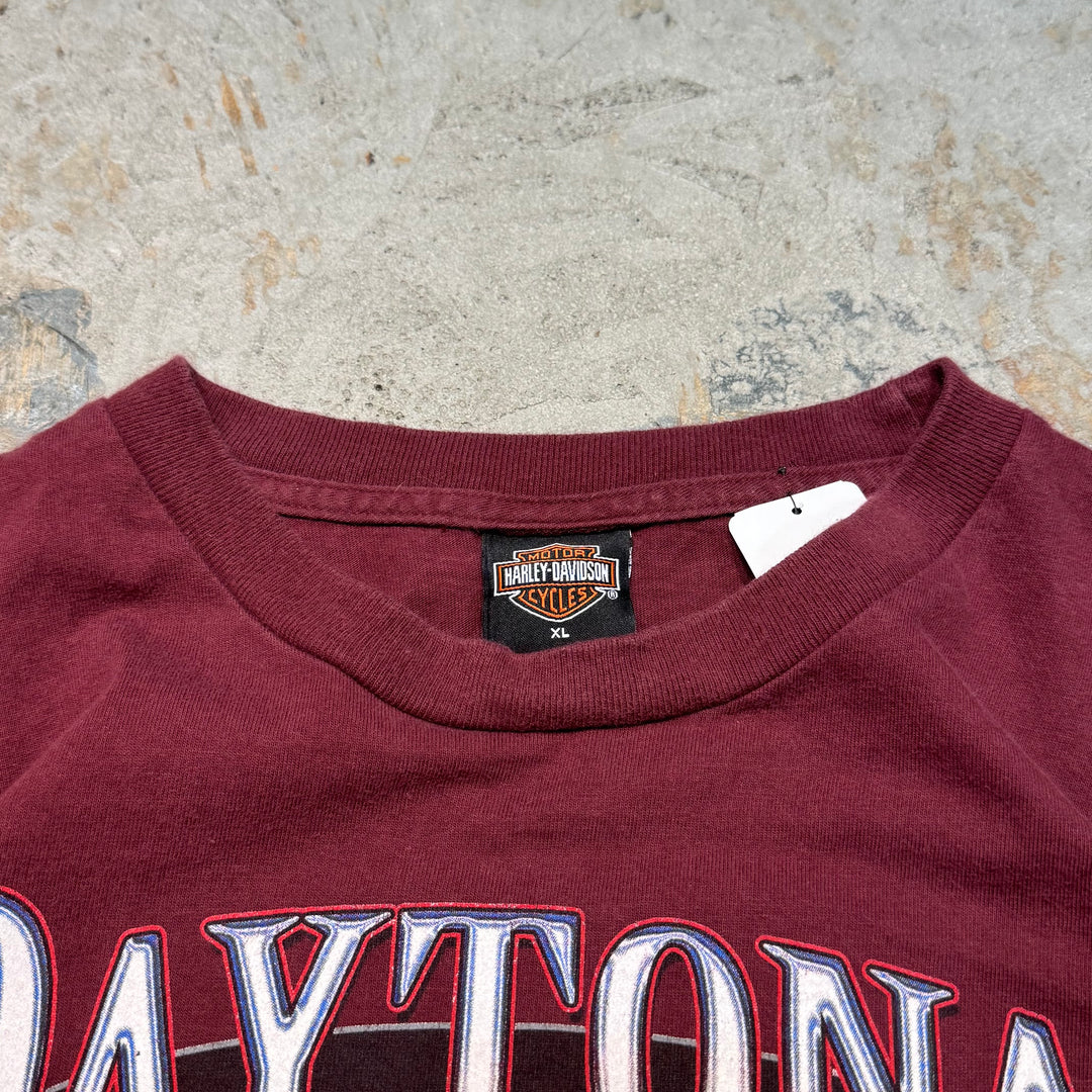 古着 USA製 Harley-Davidson/ハーレーダビッドソン/ プリントTシャツ/ サイズXL