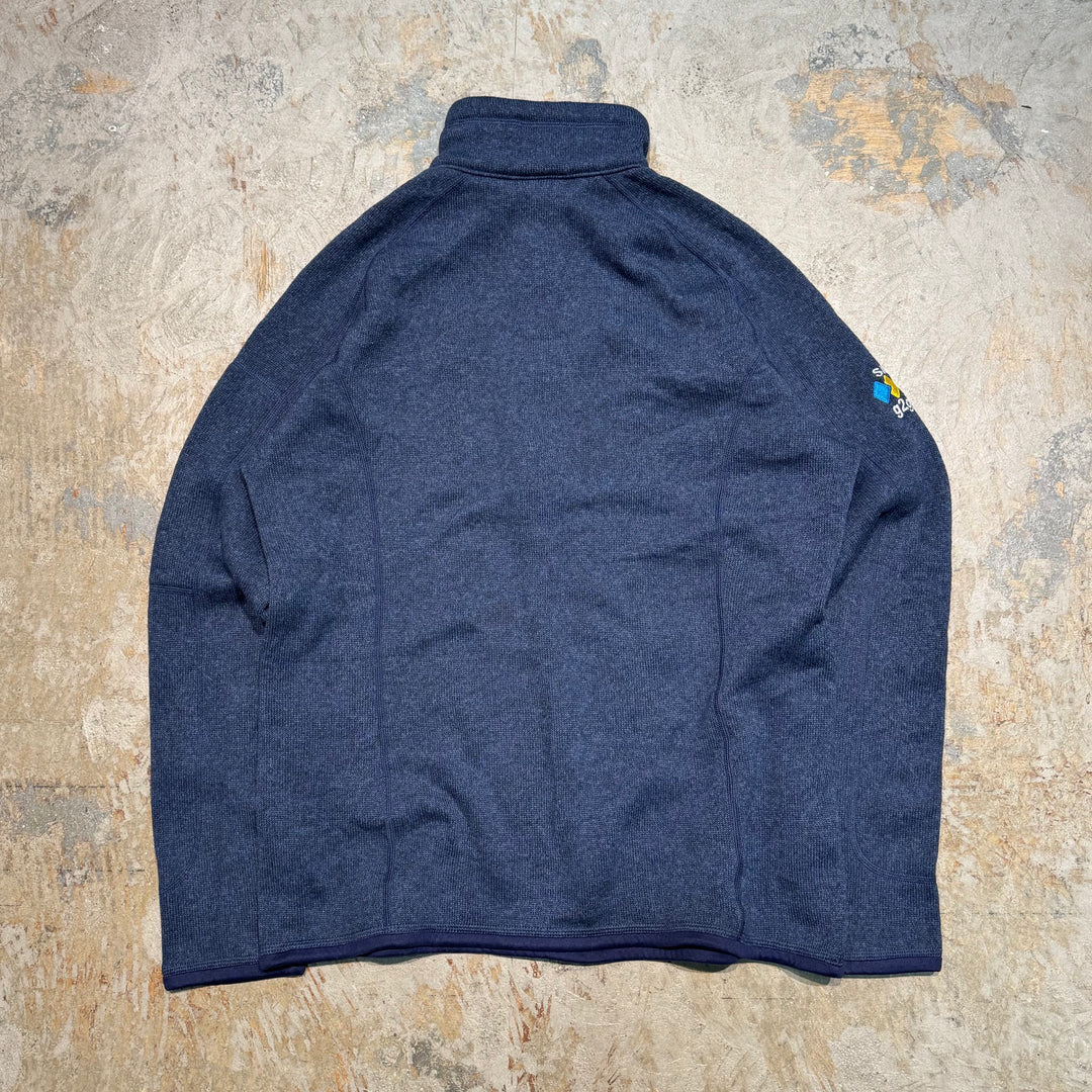 古着 Patagonia/パタゴニア/ハーフジップベターセーター/企業ロゴ/サイズL