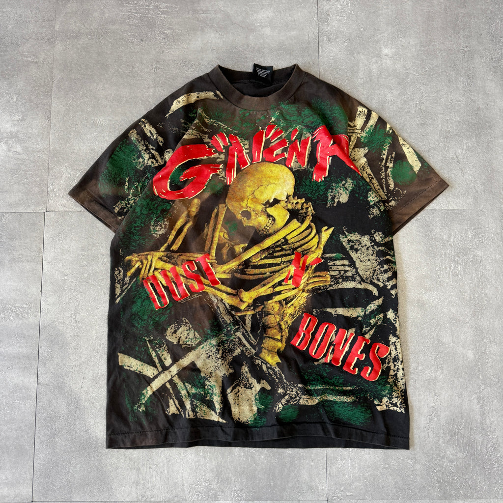 古着 USA製 90s GUNS N' ROSES 「Dust N' Bones」 スカル ボーン