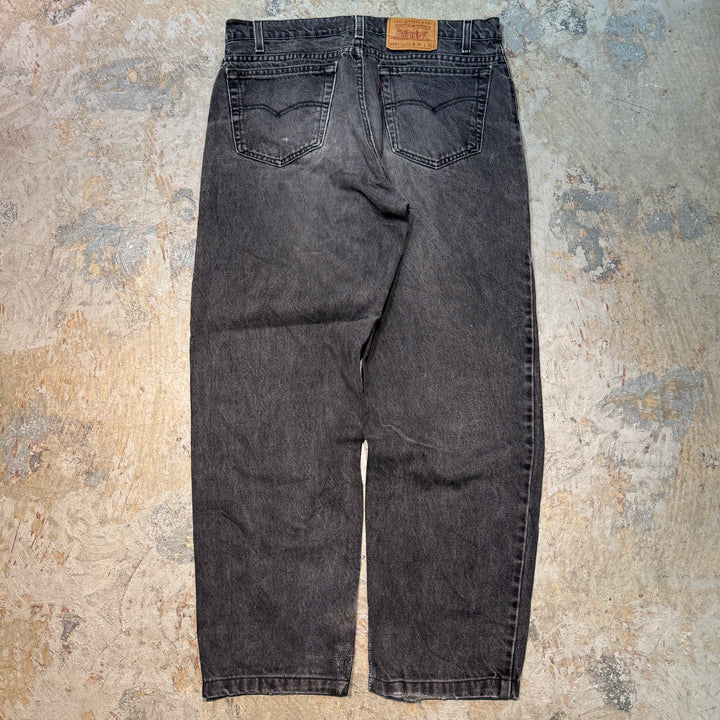 古着 USA製 Levi's/ リーバイス/ Denim Pants/デニムパンツ/ 550/ サイズ35×28