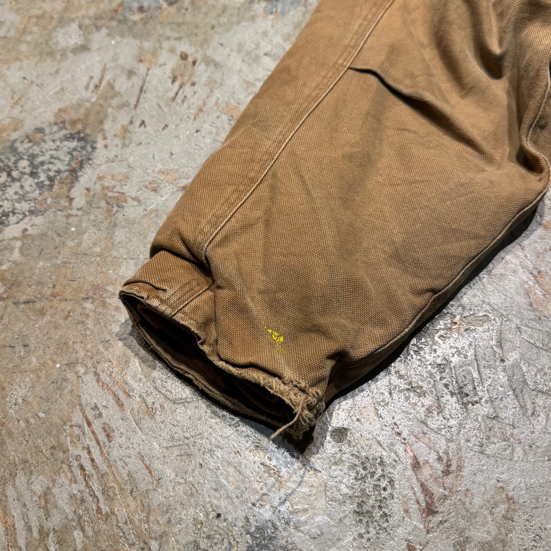 古着 carhartt/ カーハート/ トラディショナルコート/ 裏地キルティング/ 襟コーデュロイ/ サイズS