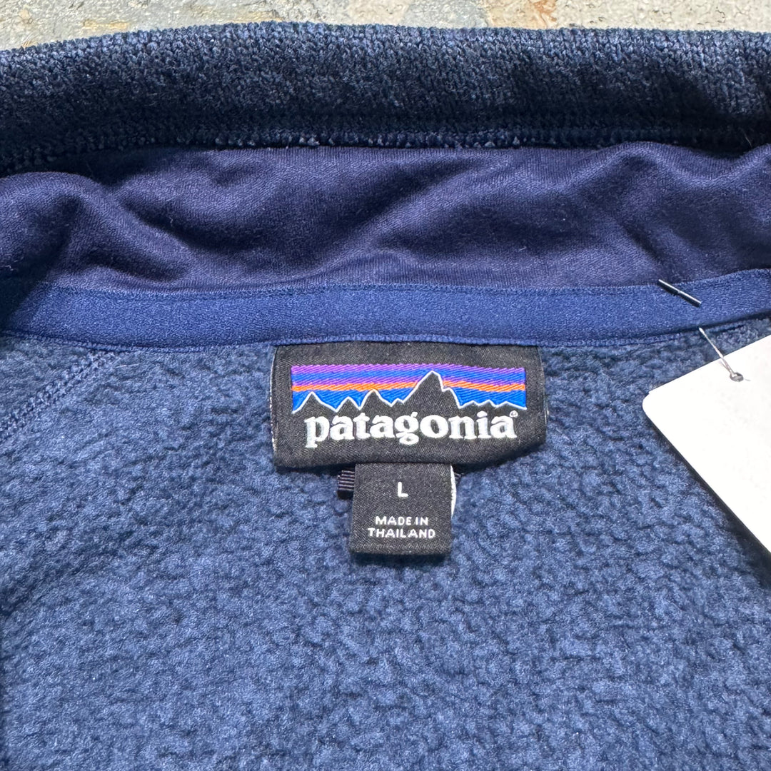 古着 Patagonia/パタゴニア/ハーフジップベターセーター/企業ロゴ/サイズL