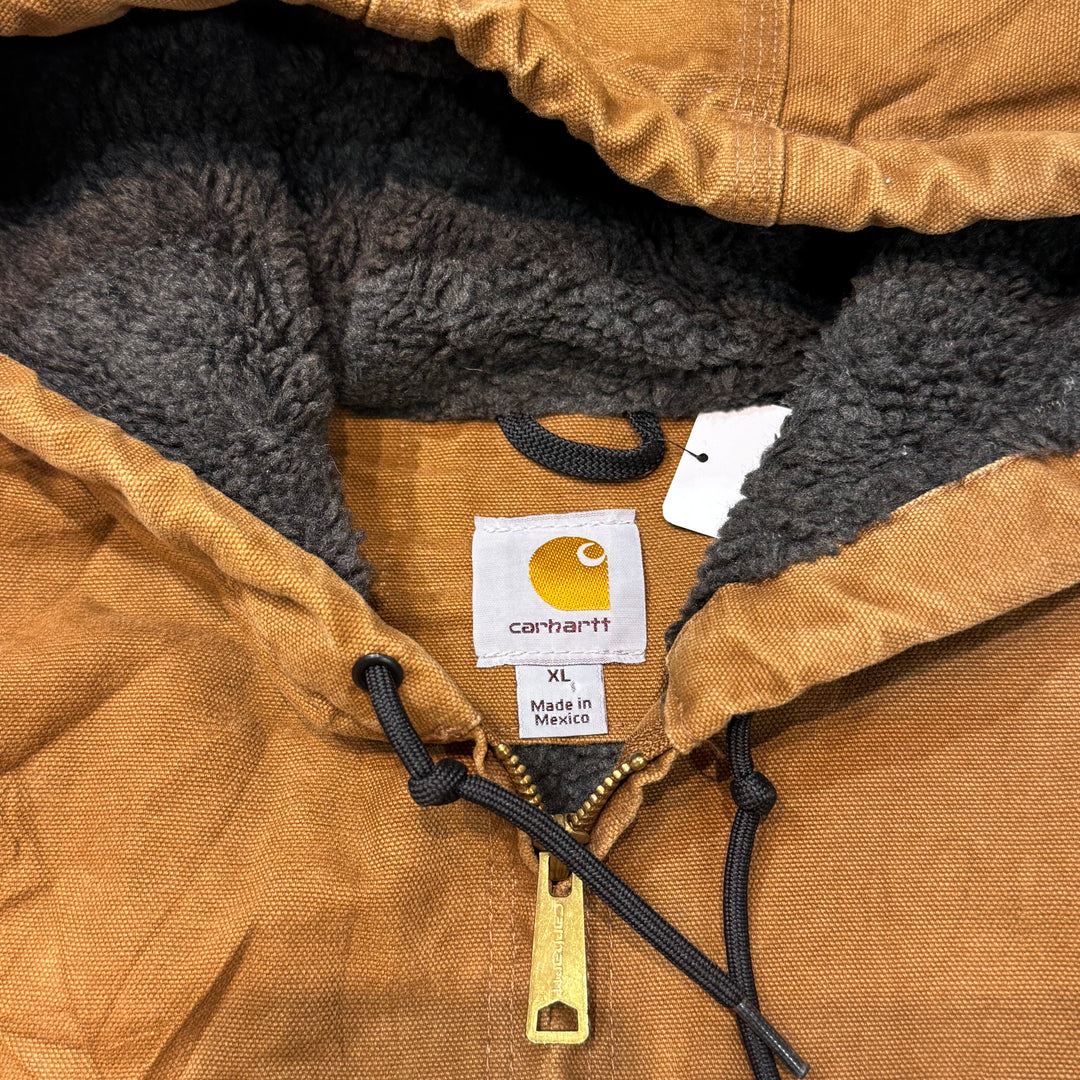 古着 Carhartt/ カーハート/ アクティブジャケット/ ダック地/ 裏地ボア/ サイズXL