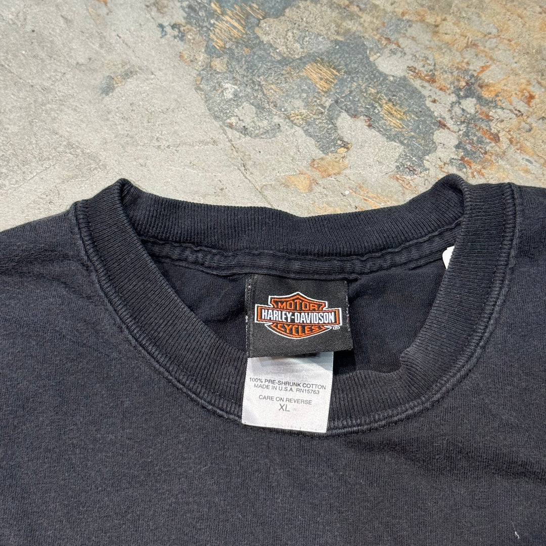 古着 USA製 Harley-Davidson/ハーレーダビッドソン/ プリントTシャツ/ サイズXL