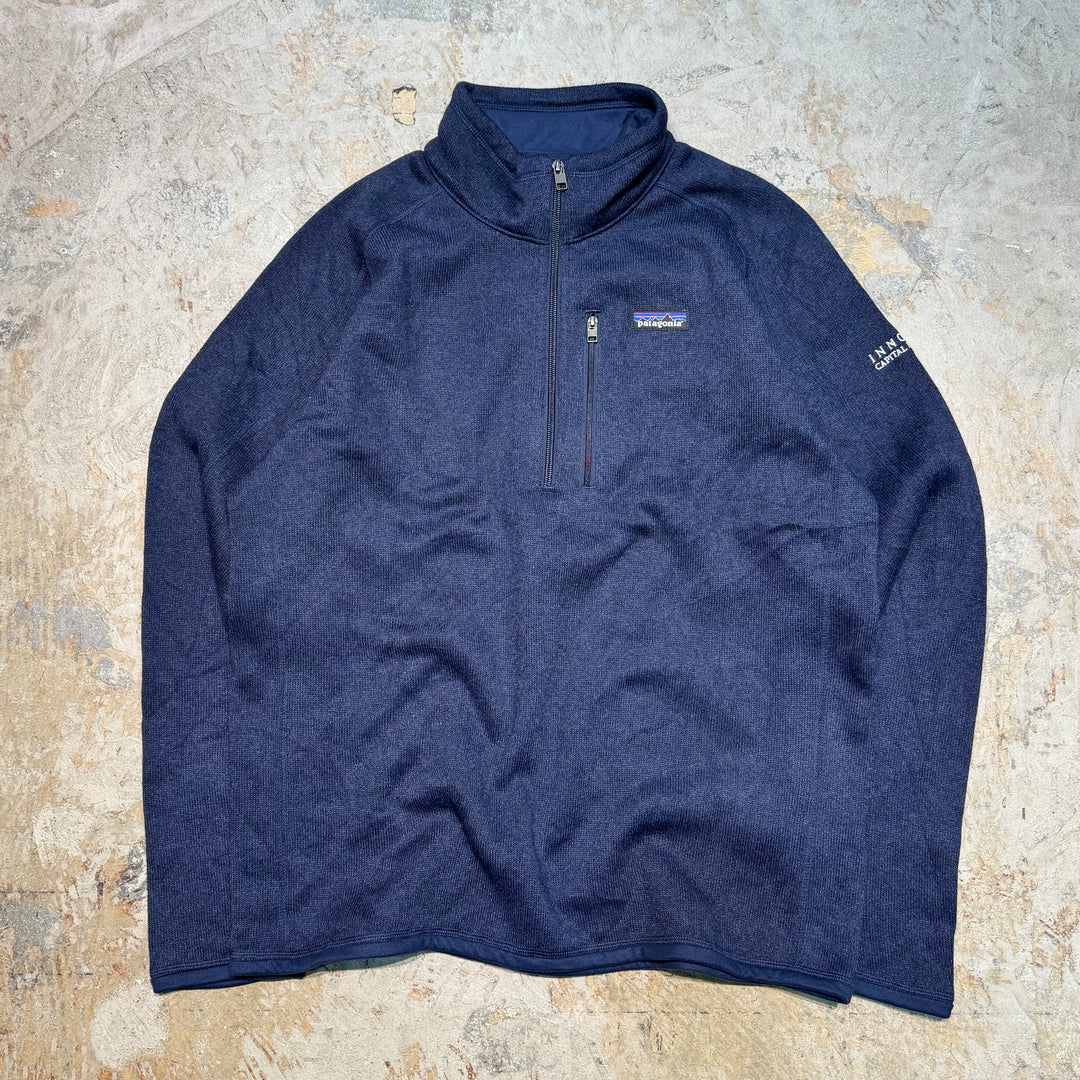 古着 Patagonia/パタゴニア/ハーフジップベターセーター/企業ロゴ/サイズL