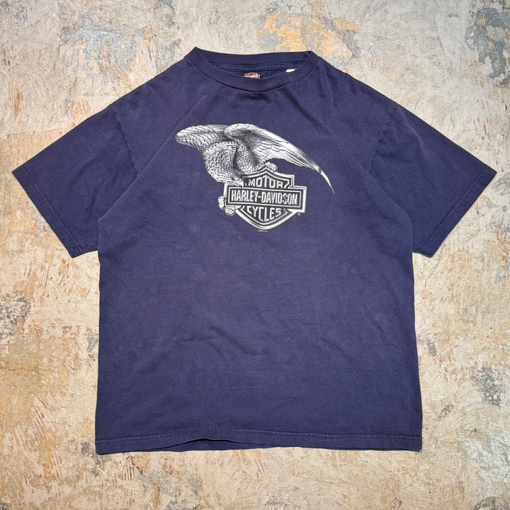 古着 USA製 Harley-Davidson/ハーレーダビッドソン/ プリントTシャツ/ サイズXL