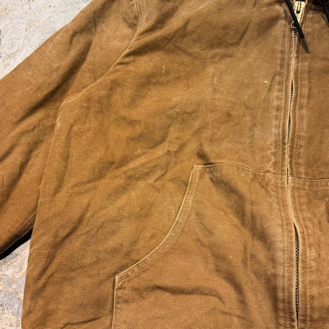 古着 Carhartt/ カーハート/ アクティブジャケット/ ダック地/ 裏地キルティング/ サイズXL