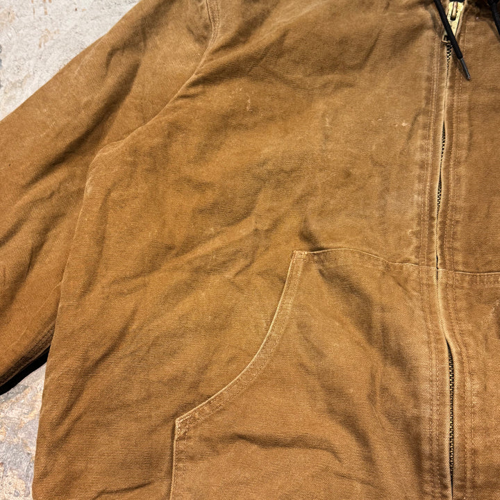 古着 Carhartt/ カーハート/ アクティブジャケット/ ダック地/ 裏地キルティング/ サイズXL