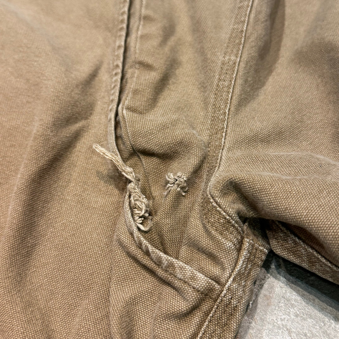 古着 CARHARTT/カーハート/キャンバスシャツジャケット/裏地チェック/サイズL