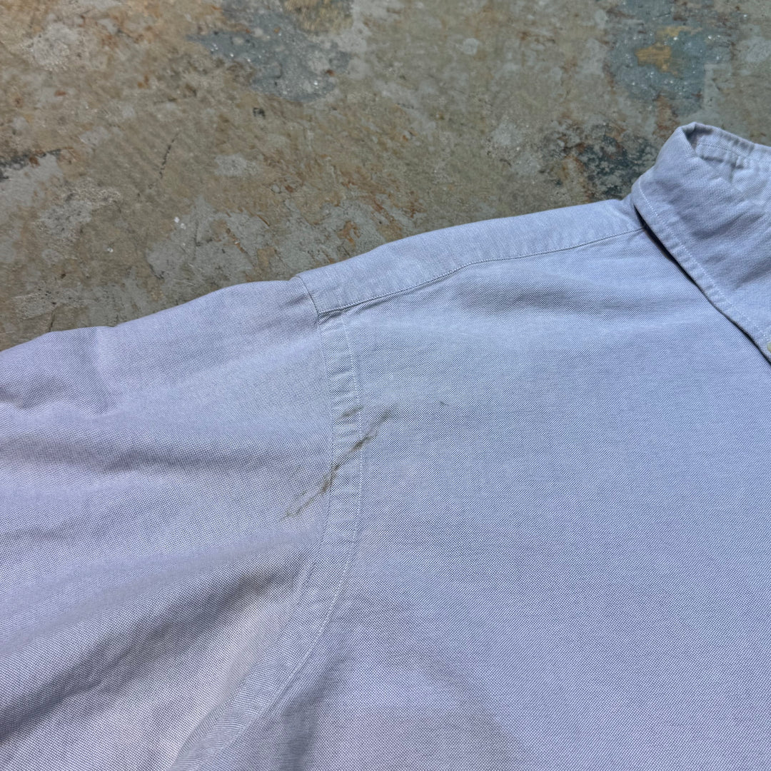 古着 90's POLO by Ralph Lauren/ ポロ バイ ラルフ ローレン/ ボタンダウン長袖シャツ/ サイズL