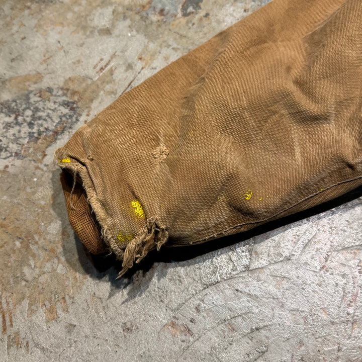 古着 carhartt/ カーハート/ トラディショナルコート/ 裏地キルティング/ 襟コーデュロイ/ サイズS