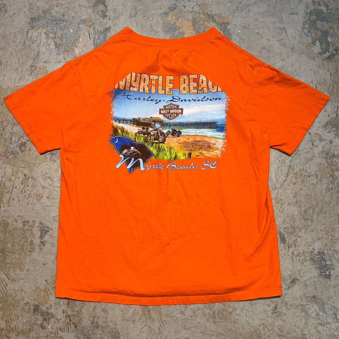古着 USA製 Harley-Davidson/ハーレーダビッドソン/ プリントTシャツ/ サイズXL