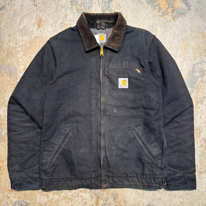 古着 carhartt/ カーハート/デトロイトジャケット/ ダック地/ 裏地ブランケット/チェック柄 / サイズM