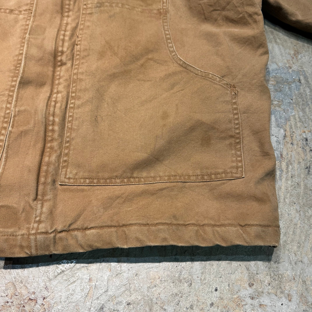 古着 carhartt/ カーハート/ トラディショナルコート/ 裏地キルティング/ 襟コーデュロイ/ サイズS