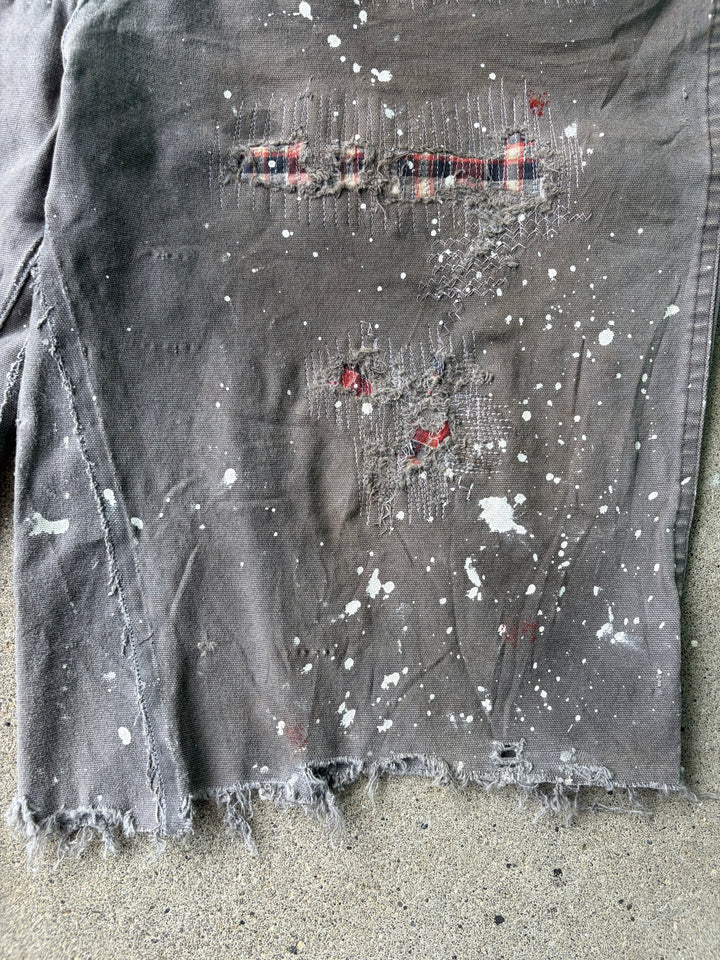 Dickies Distressed Duck Baggy Painter Shorts W40