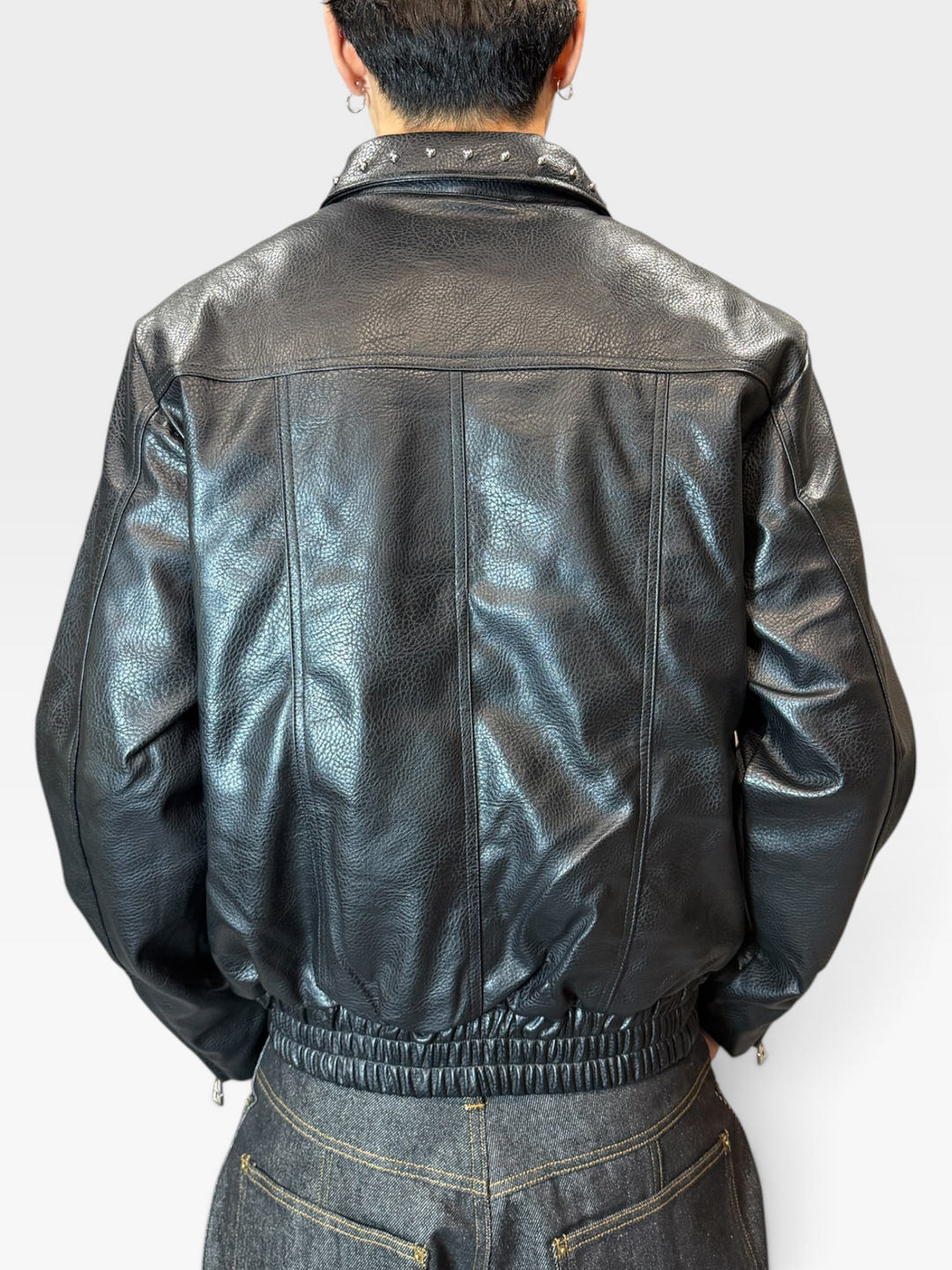 Stats Leather Jacket / スタッツレザージャケット
