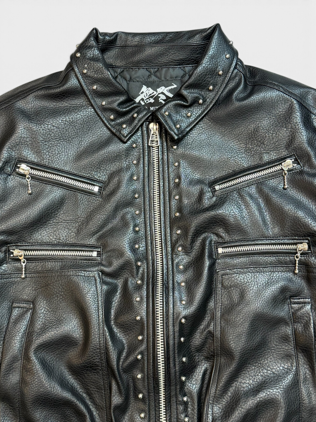 Stats Leather Jacket / スタッツレザージャケット