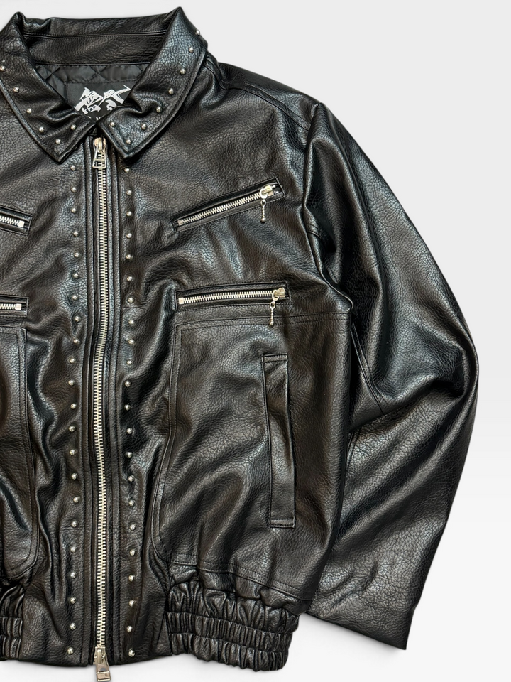 Stats Leather Jacket / スタッツレザージャケット