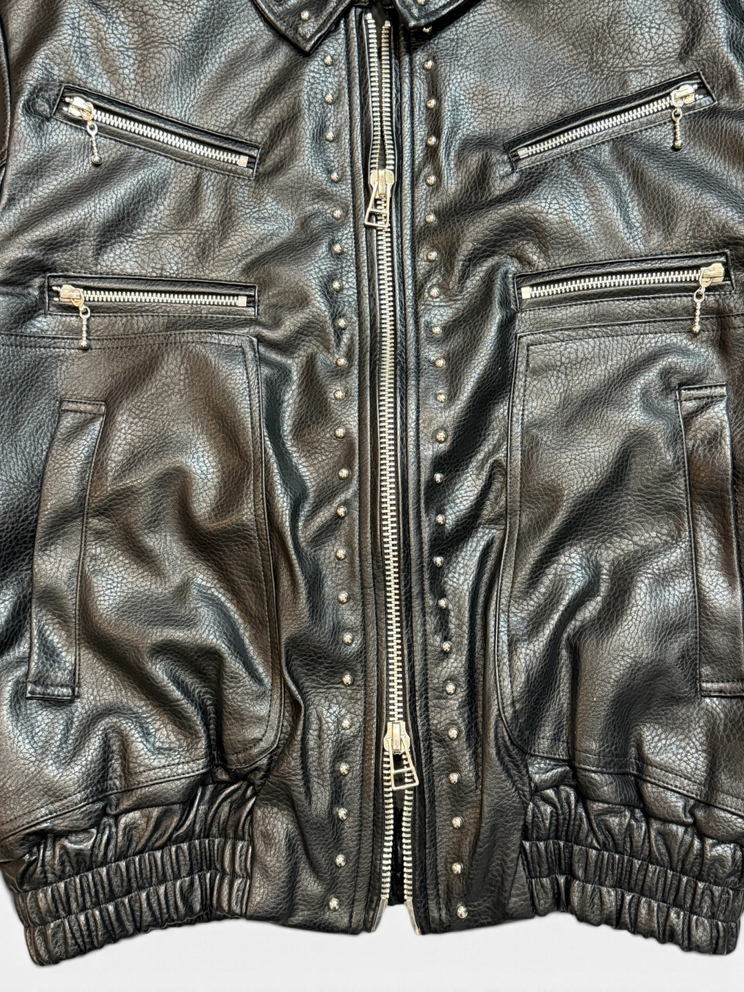 Stats Leather Jacket / スタッツレザージャケット