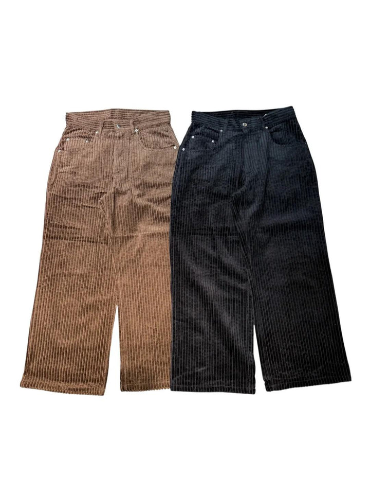 Wide corduroy straight pants/ワイドストレートコーデュロイパンツ