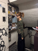 りな WOODLAND CAMO THERMAL L/S/ウッドランドカモ柄サーマル