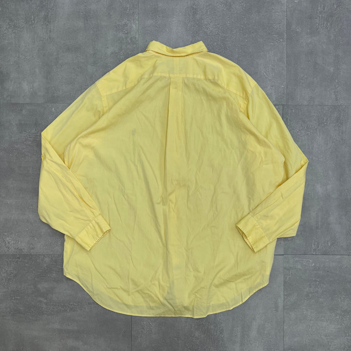 #941 Ralph Lauren/ラルフローレン L/S B.D Shirts/ボタンダウンシャツ サイズXXXL