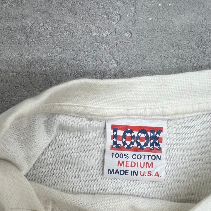 #671 90's Vintage/ヴィンテージ Look シングルステッチ Tee/Tシャツ MADE IN USA サイズM