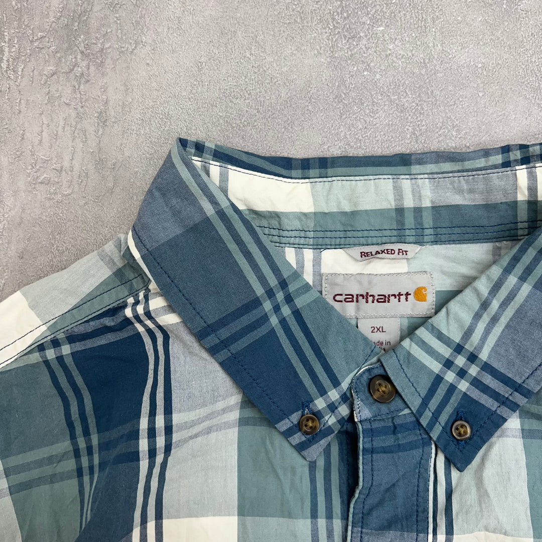#895 Carhartt/カーハート Check Shirts/チェックシャツ サイズXXL