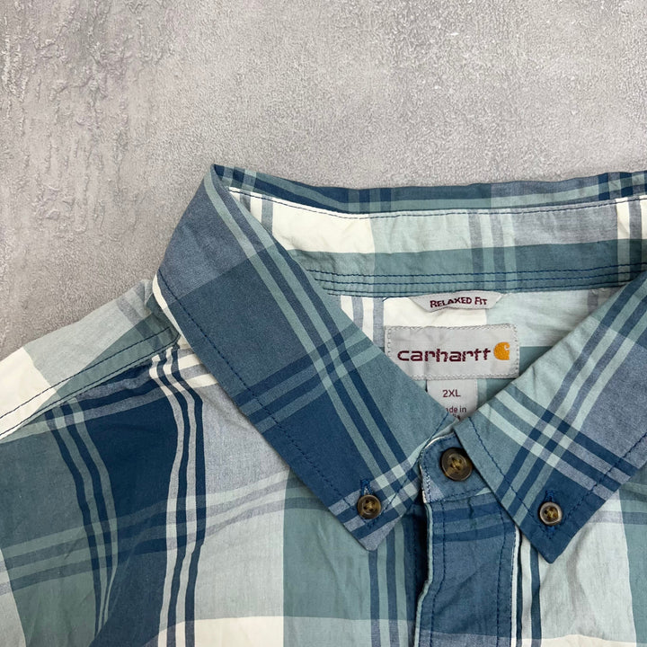 #895 Carhartt/カーハート Check Shirts/チェックシャツ サイズXXL