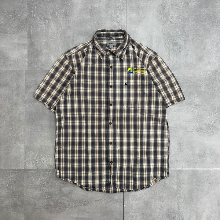 #888 Carhartt/カーハート Check Shirts/チェックシャツ サイズL