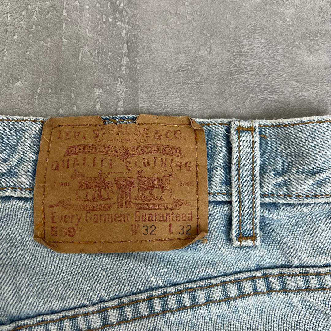 #222 00's Levis/リーバイス 569 Denim/デニム Pants W32