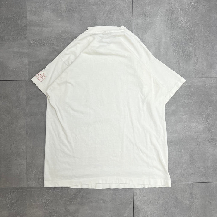 #532 90's Vintage/ヴィンテージ FRUIT OF THE ROOM／フルーツオブザルーム シングルステッチ Tee/Tシャツ MADE IN USA サイズXL