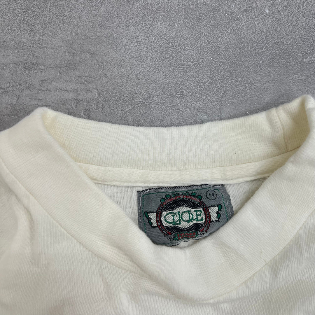 #549 90's Vintage/ヴィンテージ CUTTY SARK TALL SHIP'S RACE シングルステッチ Tee/Tシャツ サイズM