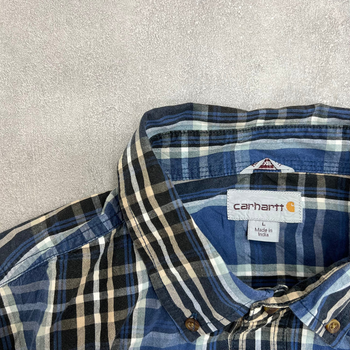 #894 Carhartt/カーハート Check Shirts/チェックシャツ サイズL