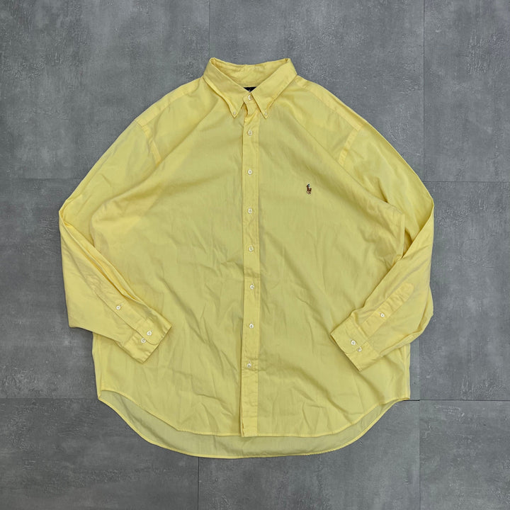 #941 Ralph Lauren/ラルフローレン L/S B.D Shirts/ボタンダウンシャツ サイズXXXL