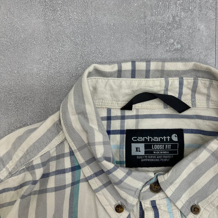 #889 Carhartt/カーハート Check Shirts/チェックシャツ サイズXL