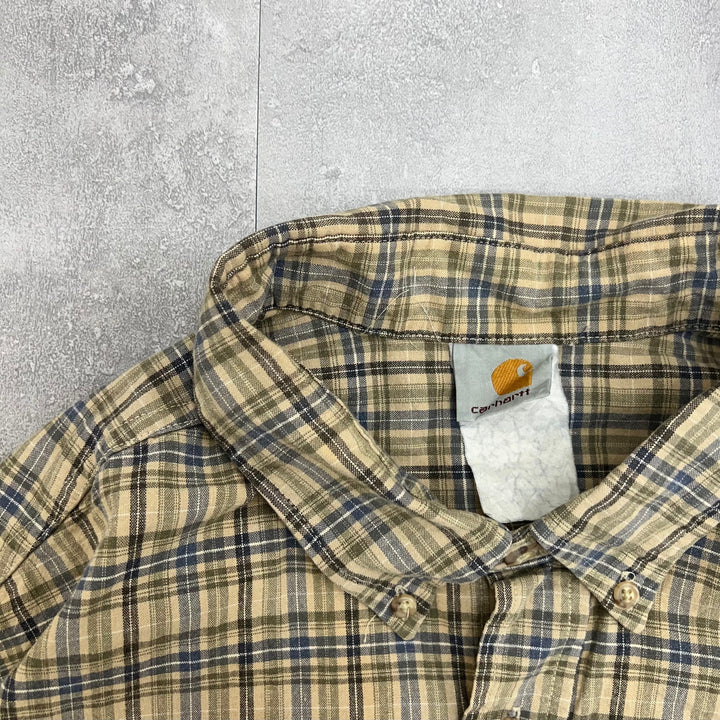 #877 Carhartt/カーハート Check Shirts/チェックシャツ サイズXXL