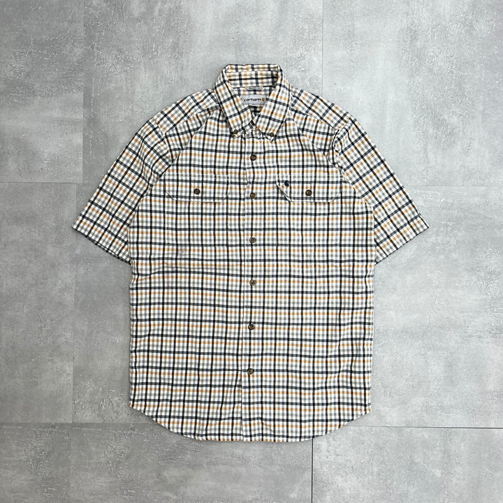 #916 Carhartt/カーハート Check Shirts/チェックシャツ サイズS