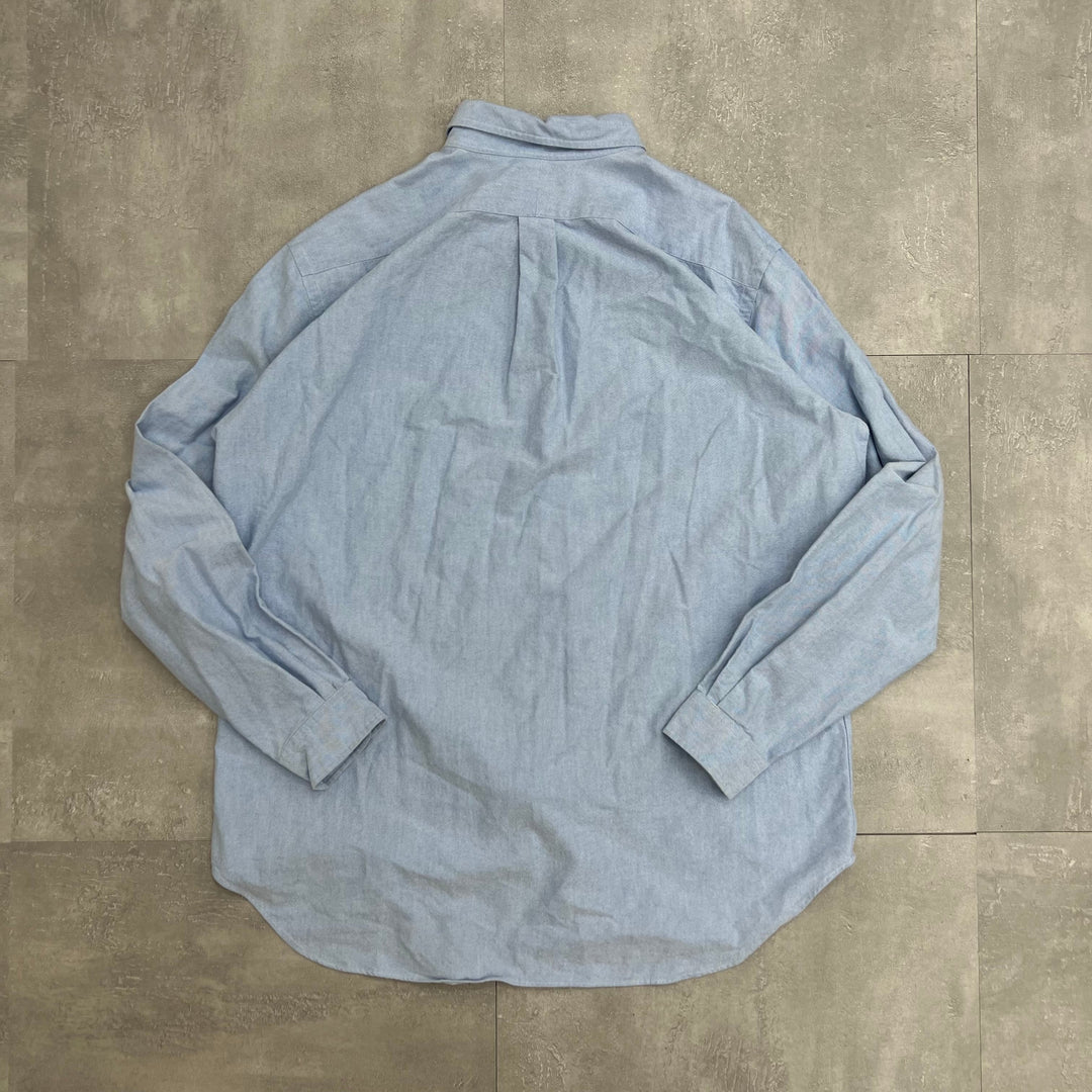 #945 Ralph Lauren/ラルフローレン L/S B.D Shirts/ボタンダウンシャツ サイズXL