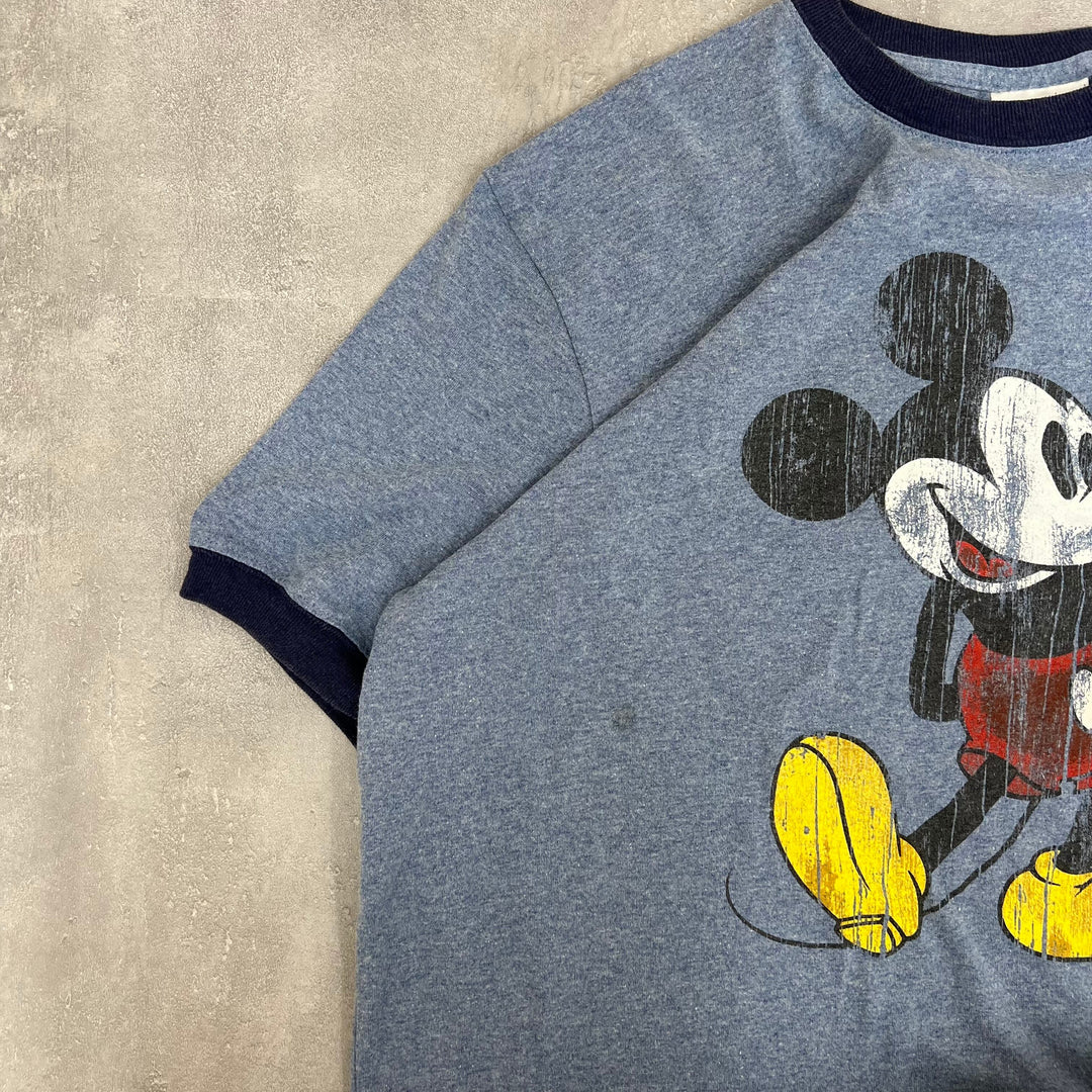 #229 Disney／ディズニー Ringer／リンガー Tee サイズXL